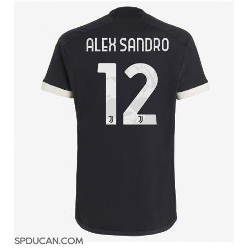 Muški Nogometni Dres Juventus Alex Sandro #12 Rezervni 2023-24 Kratak Rukav